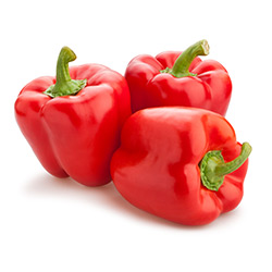 Red bell peppers